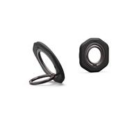 URBAN ARMOR GEAR UAG Mag Ring Stand LT - Ultra Strong Magnet MagSafe Compatible Metal Phone Ring Grip 360 Rotation Multi-viewing Kickstand, Black