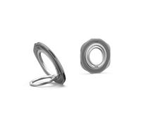 URBAN ARMOR GEAR UAG Mag Ring Stand LT - Ultra Strong Magnet MagSafe Compatible Metal Phone Ring Grip 360 Rotation Multi-viewing Kickstand, Transparent Smoke