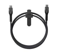 URBAN ARMOR GEAR UAG Rugged Kelvar Core Power Cable USBC to USBC 5ft/1.5m Power Delivery PD 60W Reinforced Fast Charging Cable Compatible with iPhone 16, Galaxy S25, MacBook, iPad Pro, Black/Gray