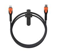 URBAN ARMOR GEAR UAG Rugged Kevlar Core Power Cable USBC to Lightning 5ft/1.5m 30W MFi Certified Reinforced Fast Charging Cable Compatible with iPhone 14 Pro Max, 14 Pro, 14 Plus, 14, Black/Orange