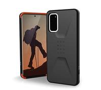 URBAN ARMOR GEAR UAG Samsung Galaxy S20 [6.2-inch Screen] Civilian [Black] Sleek Protection Feather-Light Military Grade Drop Tested Case,21197D114040