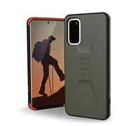 URBAN ARMOR GEAR UAG Samsung Galaxy S20 [6.2-inch Screen] Civilian [Olive Drab] Sleek Protection Feather-Light Military Grade Drop Tested Case, 21197D117272