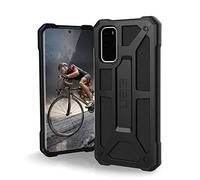 URBAN ARMOR GEAR UAG Samsung Galaxy S20 [6.2-inch Screen] Monarch [Black] Rugged Protection Feather-Light Military Grade Drop Tested Case,211971114040