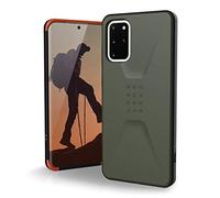 URBAN ARMOR GEAR UAG Samsung Galaxy S20 Plus [6.7-inch Screen] Civilian [Olive Drab] Sleek Protection Feather-Light Military Grade Drop Tested Case, 21198D117272