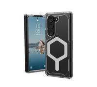 URBAN ARMOR GEAR [Updated Version] UAG Case for Samsung Galaxy Z Fold 5 2023 Plyo Pro Ice/Silver, Premium Rugged Anti-Yellowing Transparent Clear Compatible with Magnetic Charging Protective Cover