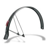Urban Arrow 26 inch rear wheel mudguard (bicycle accessories, spoiler, V-adapter with ESC safety system, sandwich construction made of aluminium/plastic, especially for Urban Arrow cargo bikes), black
