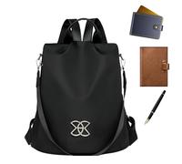 Urban Backpack - Theft Guard Pack, Spacious Carry Sack, Nylon Bag | Panel System Design, Hidden Zipper Shield Structure Daily Commute Campus Errands Weekend Journeys City Trips