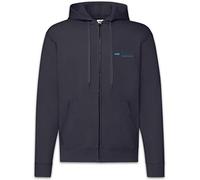 Urban Backwoods Allsafe Cybersecurity Men Zipper Hoodie Hooded Sweatshirt Blue Size XL