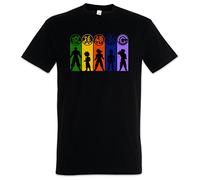 Urban Backwoods Anime Hero Goku Fighter Men T-Shirt Black Size 4XL
