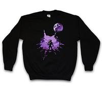 Urban Backwoods Anime MASK „J“ Sweatshirt Pullover Sweater Sweat - Majora Horror Kid Zelda Game Sizes S - 5XL Black