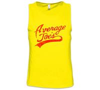 Urban Backwoods Average Joe's Gymnasium II Men Tank Top Training Gym Vest Shirt Yellow Size L