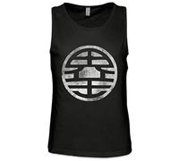 Urban Backwoods Black Son Goku Vintage Men Tank Top Training Gym Vest Shirt Black Size XL