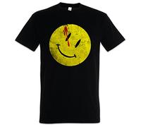 Urban Backwoods Bloody Button Men T-Shirt Black Size 5XL