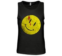 Urban Backwoods Bloody Button Men Tank Top Training Gym Vest Shirt Black Size 2XL