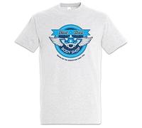 Urban Backwoods Blue Shell Body Shop Men T-Shirt Grey Size 3XL