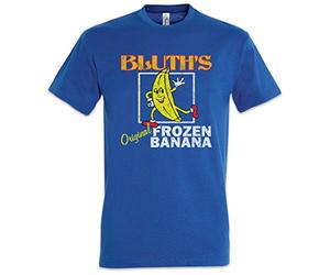 Urban Backwoods Bluth's Original Frozen Banana II Men T-Shirt Blue Size M