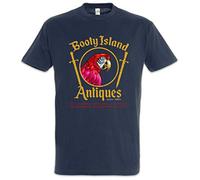 Urban Backwoods Booty Island Antiques Men T-Shirt Blue Size 3XL