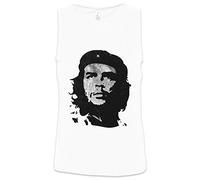 Urban Backwoods Classic Che Guevara Portrait III Men Tank Top Training Gym Vest Shirt White Size S