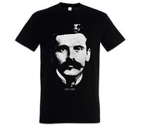 Urban Backwoods Doc Holliday Portrait Men T-Shirt Black Size 2XL
