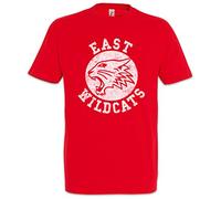 Urban Backwoods East Wildcats Men T-Shirt Red Size S