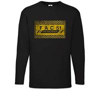 Urban Backwoods Fac 51 The Hacienda I Men Long Sleeve T-Shirt Black Size 2XL