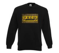 Urban Backwoods Fac 51 The Hacienda I Sweatshirt Pullover Black Size 2XL
