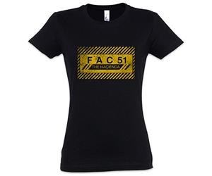 Urban Backwoods Fac 51 The Hacienda I Women T-Shirt Black Size S