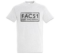 Urban Backwoods Fac 51 The Hacienda Ii Men T-Shirt Grey Size 2XL