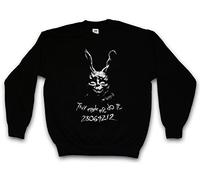 Urban Backwoods Frank The Rabbit Sweatshirt Pullover Sweater - Sizes S - 3XL Black