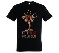 Urban Backwoods Free Hugs for Everyone Men T-Shirt Black Size 3XL