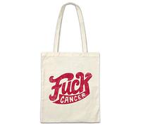 Urban Backwoods Fuck Cancer Shopper Reusable Hipster Shopping Cotton Bag