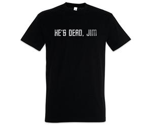 Urban Backwoods He's Dead Jim Men T-Shirt Black Size 2XL