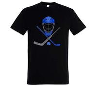 Urban Backwoods Ice Hockey Tools Men T-Shirt Black Size M