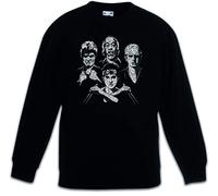 Urban Backwoods Karate Rhapsody Kids Children Boys Girls Sweatshirt Pullover Black Size 12 Years