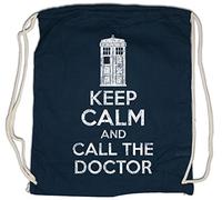 Urban Backwoods Keep Calm And Call The Doctor Drawstring Bag Gym Sack