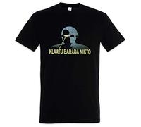 Urban Backwoods Klaatu Barada Nikto Men T-Shirt Black Size L