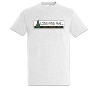 Urban Backwoods Lone Pine Mall Men T-Shirt Grey Size 4XL