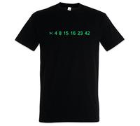 Urban Backwoods Lost Code Men T-Shirt Black Size M