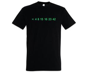 Urban Backwoods Lost Code Men T-Shirt Black Size S