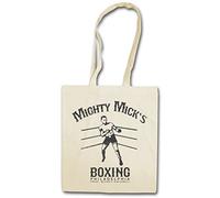 Urban Backwoods Mighty Mick's Boxing II Shopper Reusable Hipster Shopping Cotton Bag