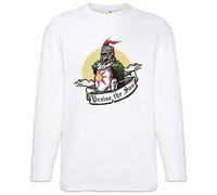Urban Backwoods Praise The Sun Dark Soul Men Long Sleeve T-Shirt White Size XL