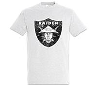 Urban Backwoods Raiden Logo Men T-Shirt Grey Size M