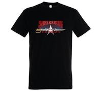 Urban Backwoods Saber Rider & The Star Sheriffs I Men T-Shirt Black Size 2XL