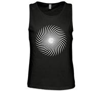 Urban Backwoods Spiral Sun Men Tank Top Training Gym Vest Shirt Black Size XL