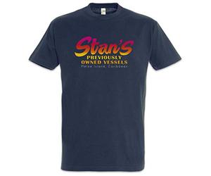 Urban Backwoods Stan's Men T-Shirt Blue Size M