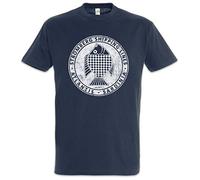 Urban Backwoods Stromberg Shipping Lines Men T-Shirt Blue Size S