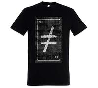 Urban Backwoods Tarot Inequality Men T-Shirt Black Size 2XL