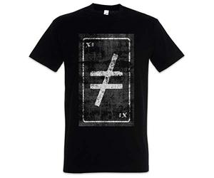 Urban Backwoods Tarot Inequality Men T-Shirt Black Size 2XL