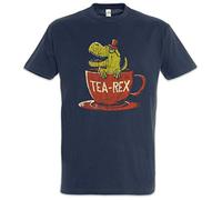 Urban Backwoods Tea-Rex II Men T-Shirt Blue Size 4XL