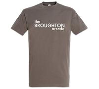Urban Backwoods The Broughton Arcade Men T-Shirt Grey Size XL